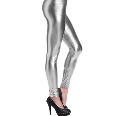 טייץ מטאלי כסוף