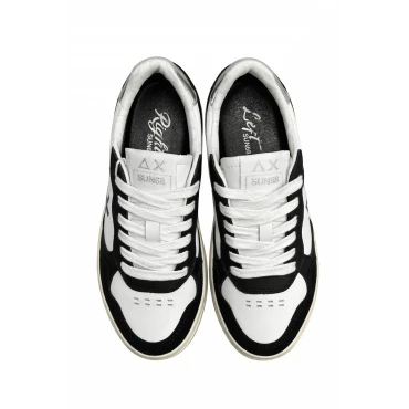 נעלי סניקרס לאישה SUN68 BASKET LOVE LADY- Black