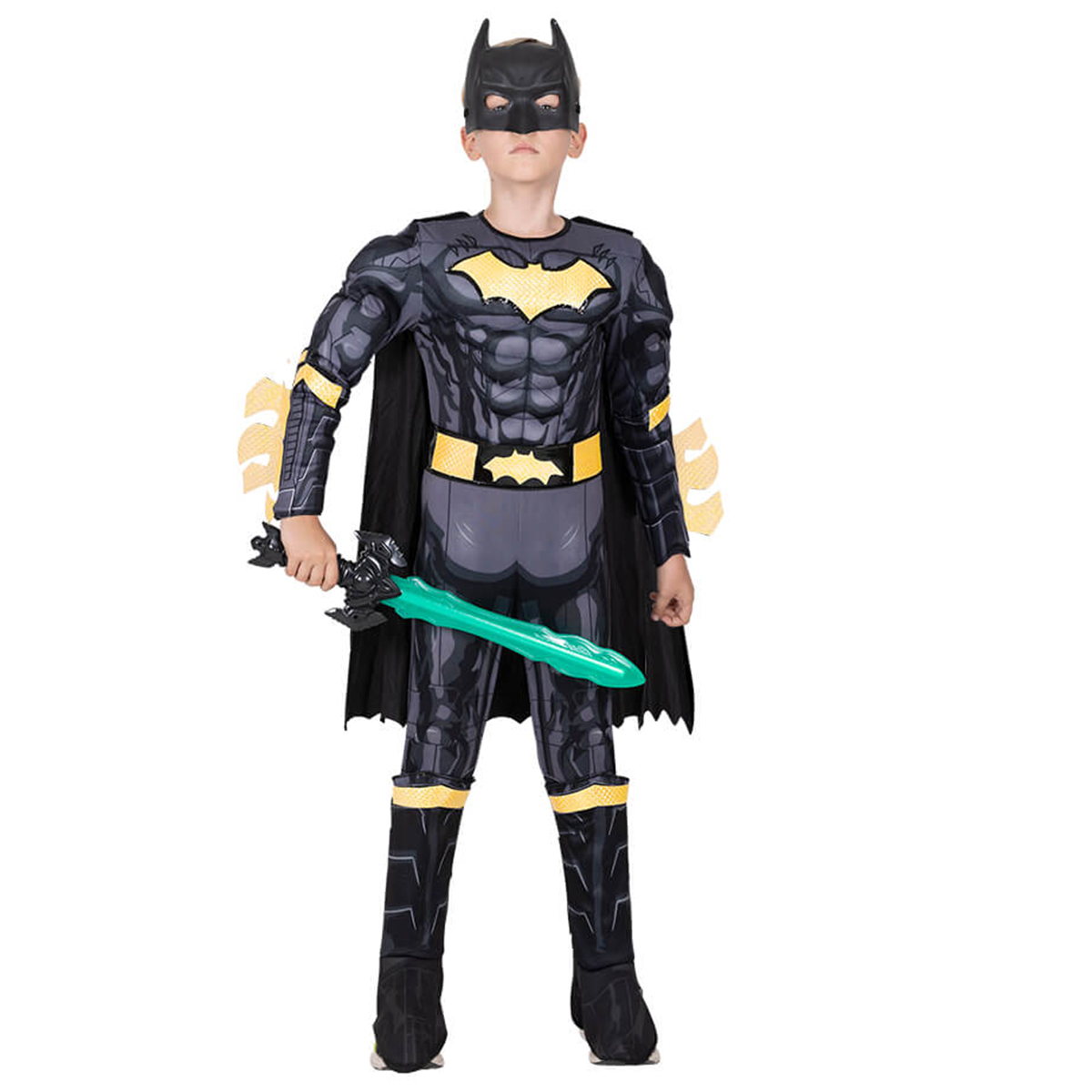 תחפושת באטמן אפור מפואר לילדים