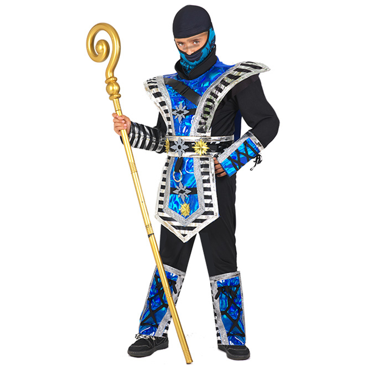 תחפושת נינג'ה כחולה