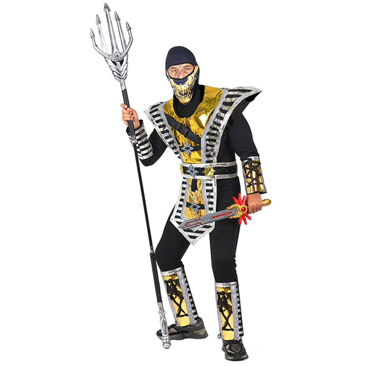 תחפושת נינג'ה זהב