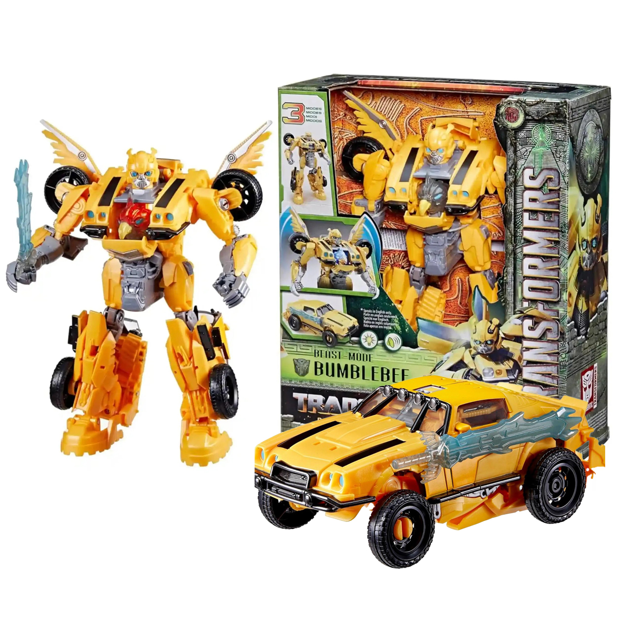 בובת רובוטריק הופכת לרכב - BUMBLEBEE בובת רובוטריק הופכת לרכב - BUMBLEBEE
