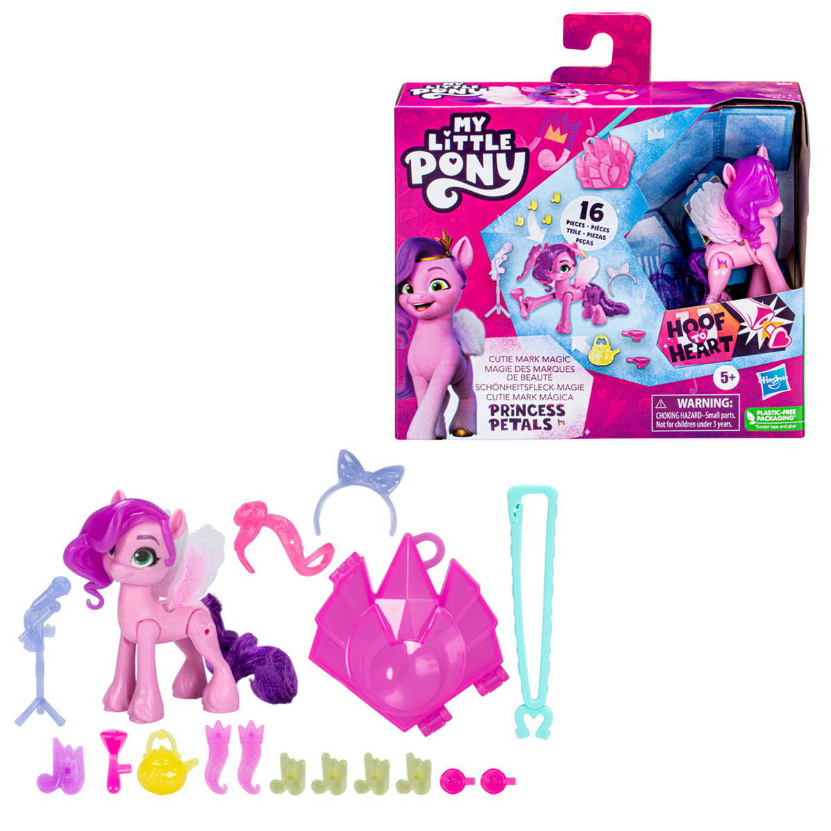 בובה קסומה הפוני הקטן שלי - Princess Petals בובה קסומה הפוני הקטן שלי - Princess Petals