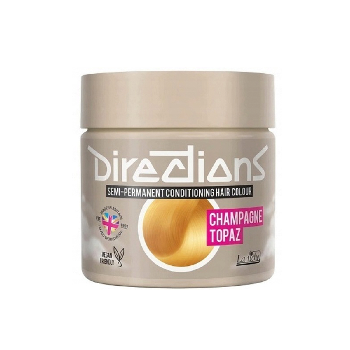 צבע שיער בלונד שמפניה Champagne Topaz