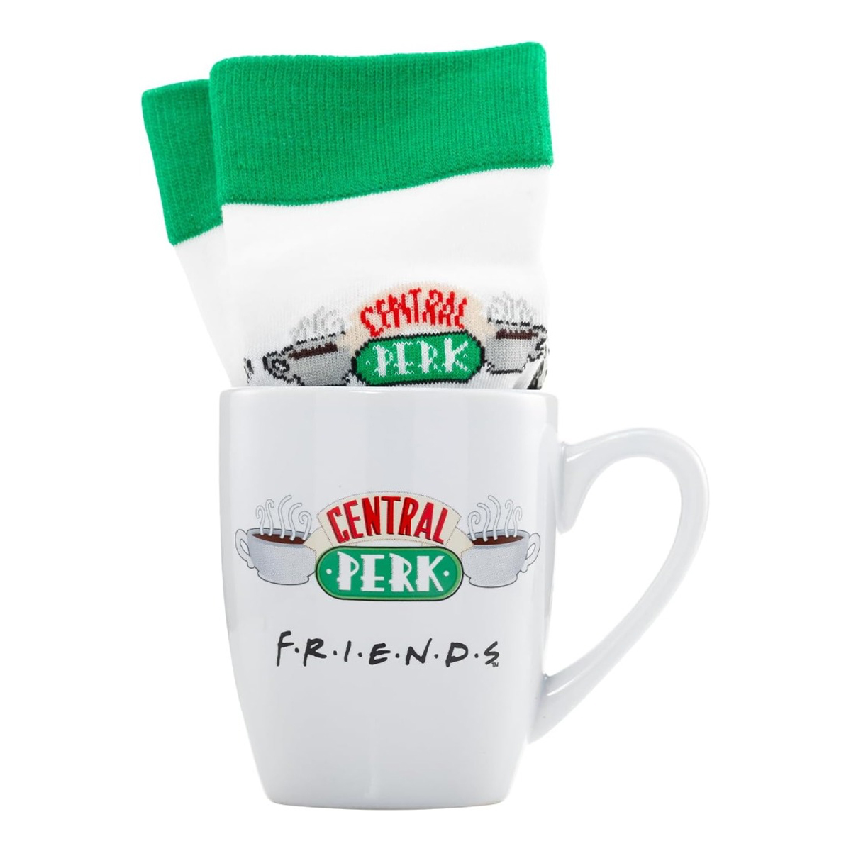 כוס עם גרב Friends Central Perk