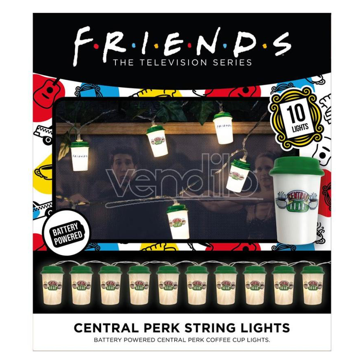 שרשרת נורות לד - Friends Central Perk