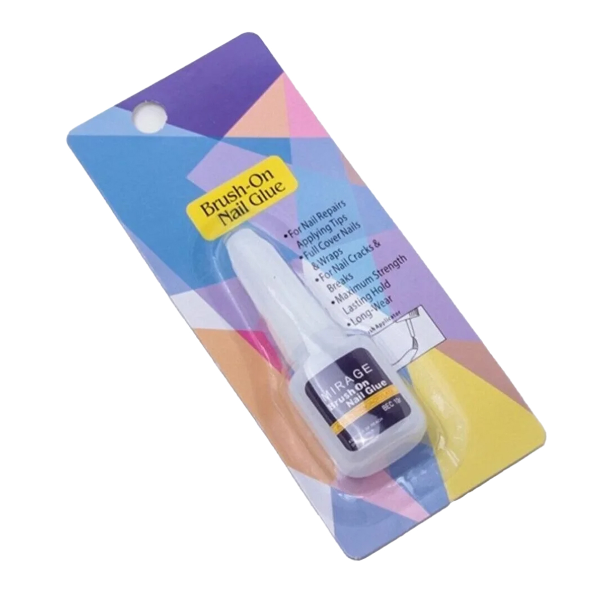 דבק ציפורניים עם מברשת