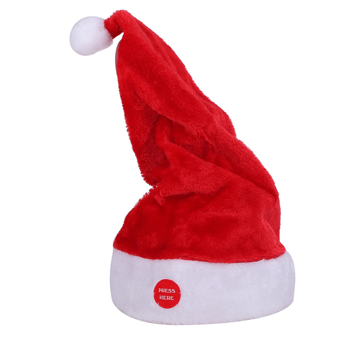כובע סנטה ממונע ומנגן