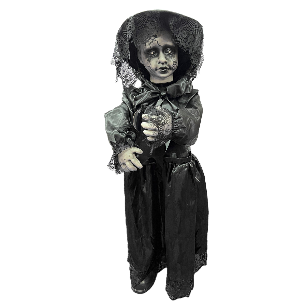 בובת תינוקת בשמלה להלוואין בובת תינוקת בשמלה להלוואין