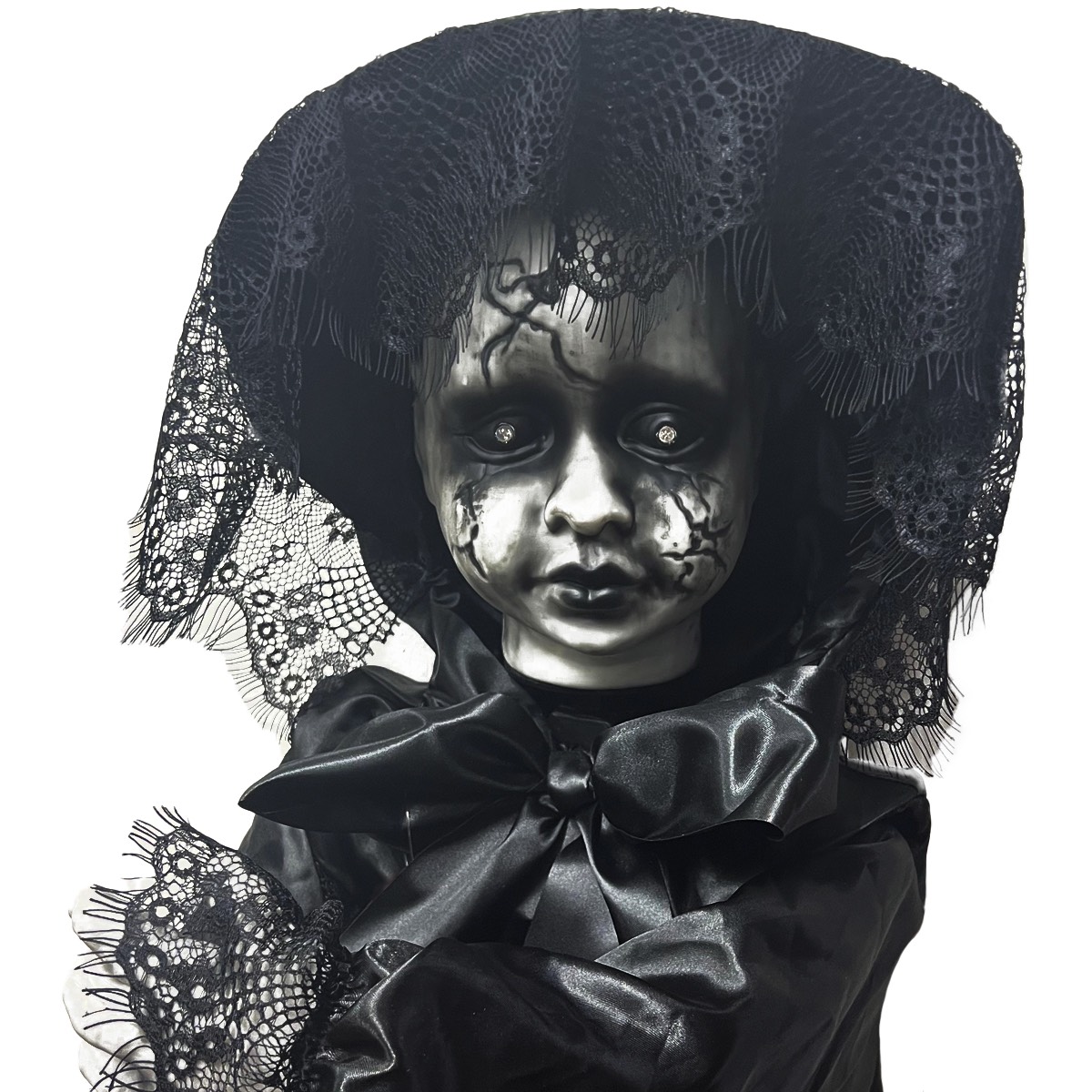 בובת תינוקת בשמלה להלוואין בובת תינוקת בשמלה להלוואין