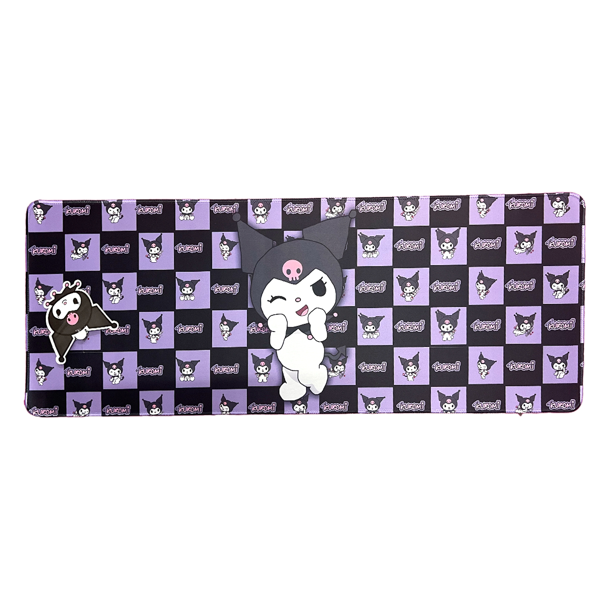 משטח לעכבר קורומי - רקע משבצות