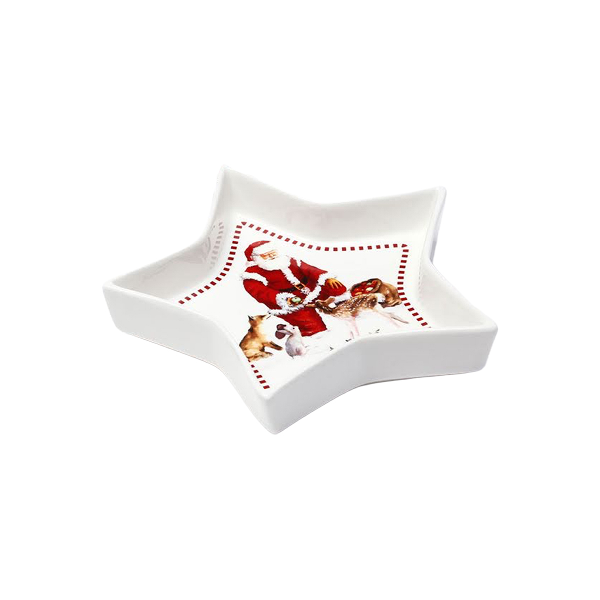 צלחת כוכב 17.5cm