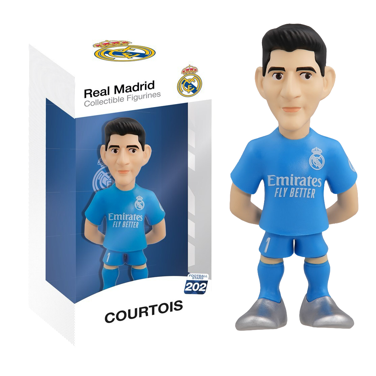 מיניקס - פסלון אספנות טיבו קורטואה - Real Madrid