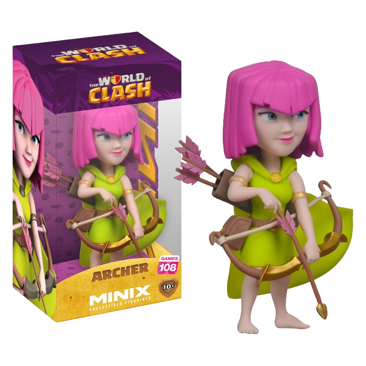 מיניקס - פסלון אספנות קשתית - WORLD OF CLASH