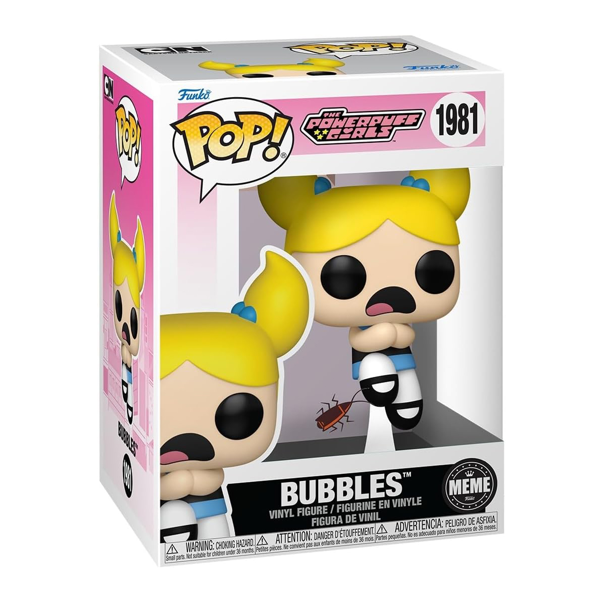 בובת פופ בנות הפאוור פאף באבלס עם ג'וק