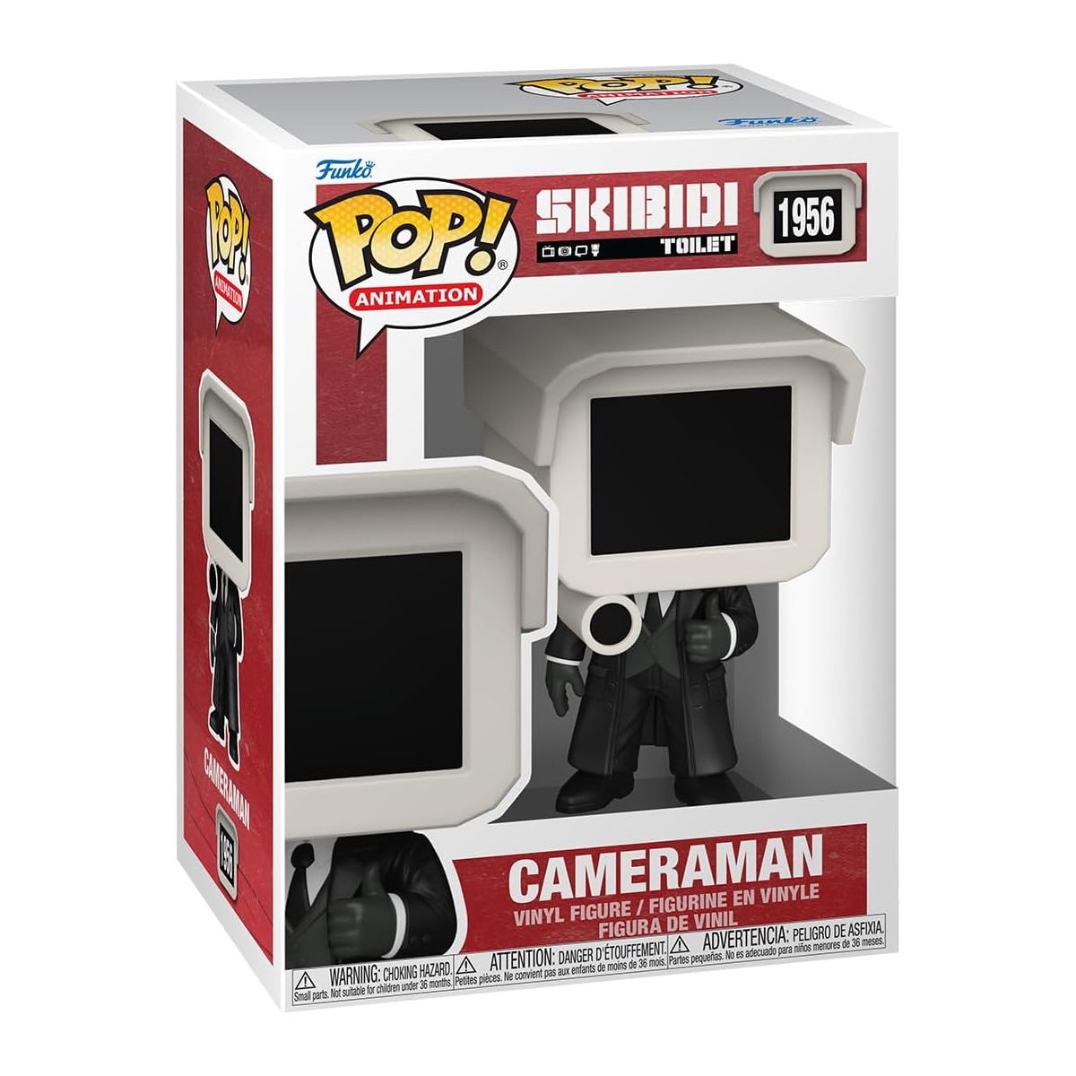 בובת פופ סקיבידי טואלט צלם (קאמרמן)