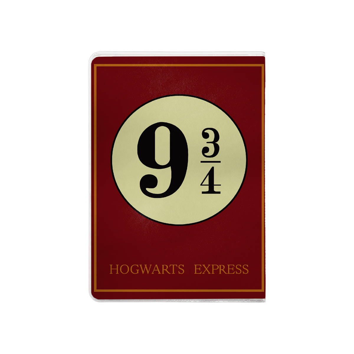 כיסוי לכרטיסים הארי פוטר - רציף 9 ושלושה רבעים