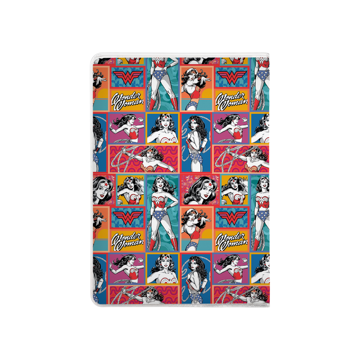 כיסוי לכרטיסים וונדר וומן צבעוני