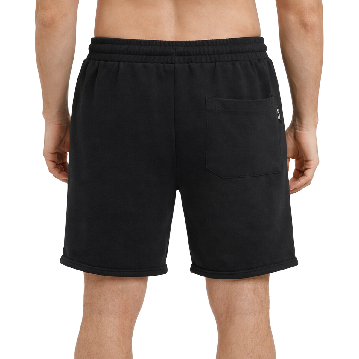 מכנסי טריינינג קצרים שחורים