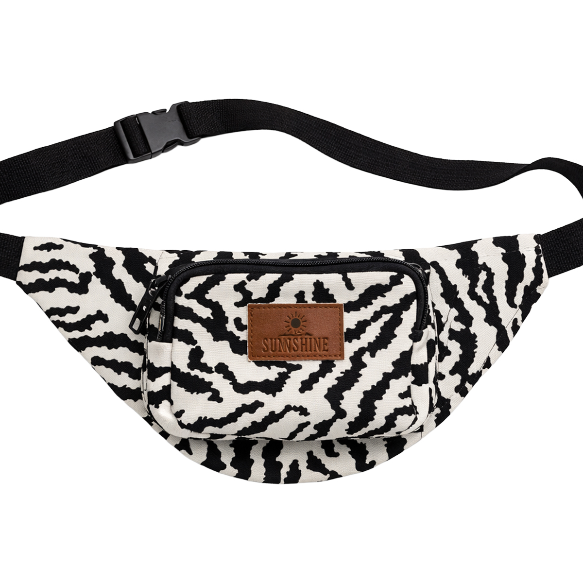 פאוץ׳ בעיצוב זברה