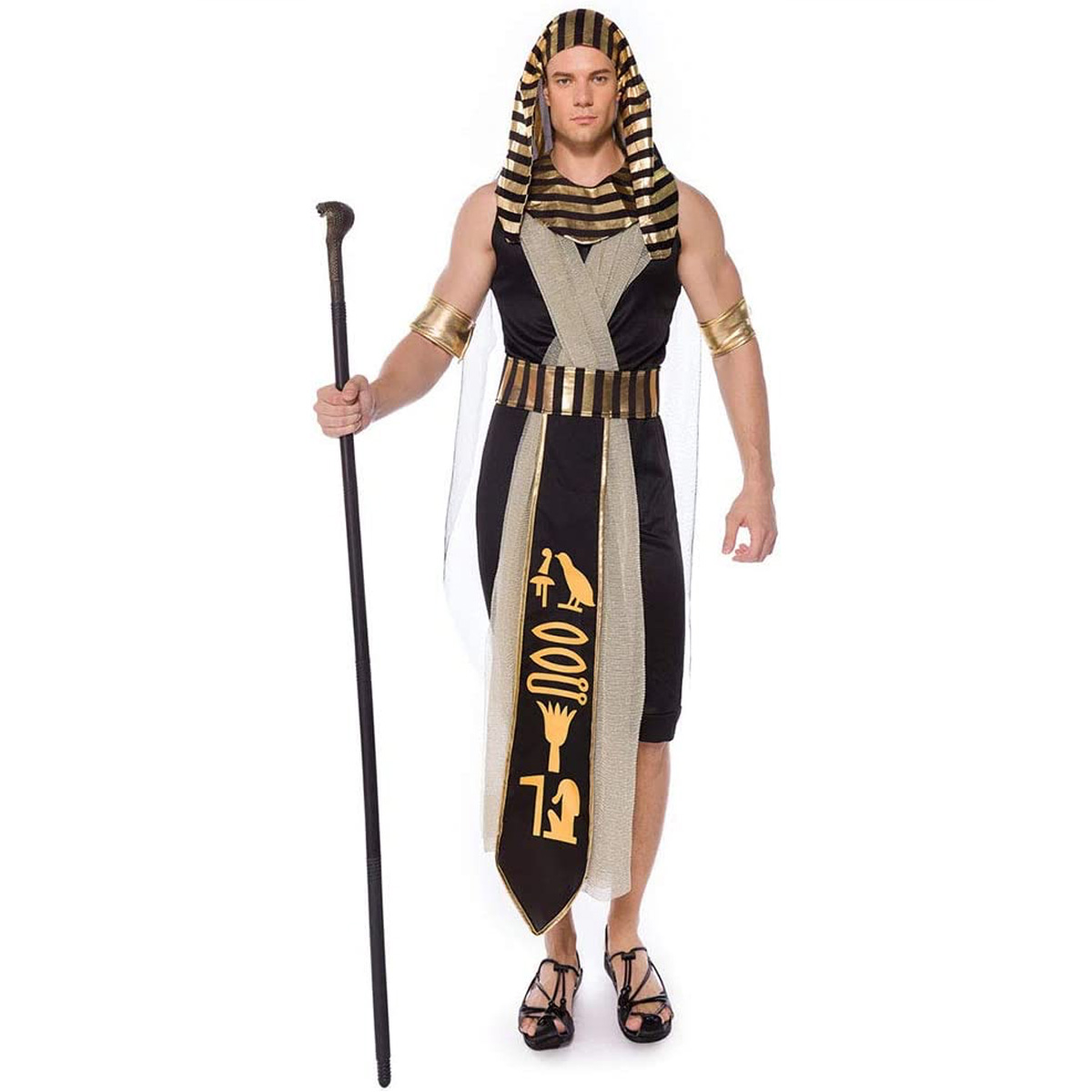 תחפושת זוגית פרעה וקליאפטרה יוקרתיים