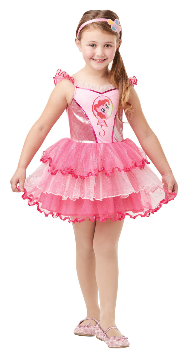 תחפושת לילדות חד קרן ורוד דלוקס