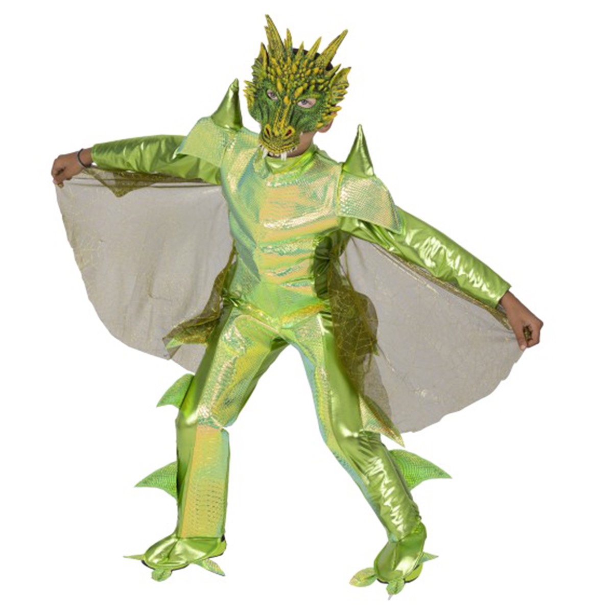 תחפושת דרקון ירוק לנוער