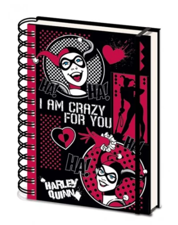 מחברת כריכה קשה ספירלה "I AM Crazy For You" מחברת כריכה קשה ספירלה "I AM Crazy For You"