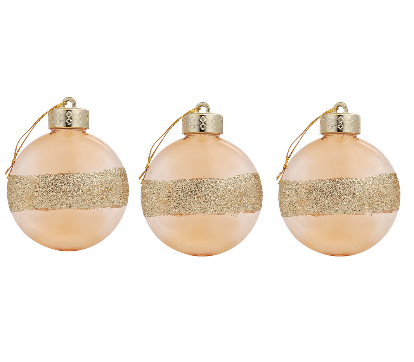 שלישיית כדורים מקושטים