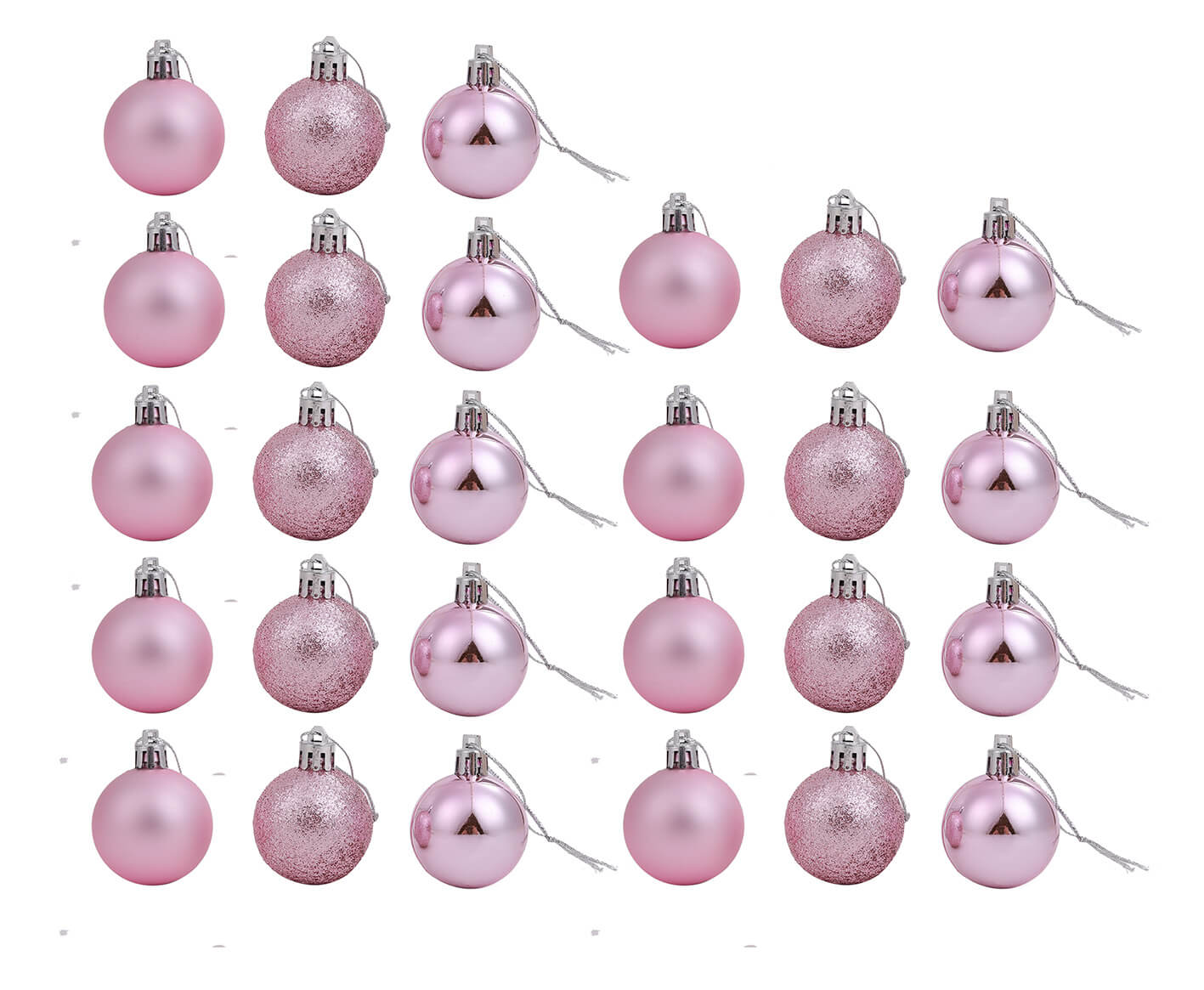 מארז 27 כדורים לקישוט העץ