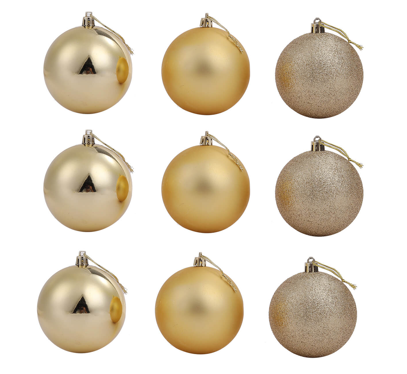 12 כדורי עץ אשוח 