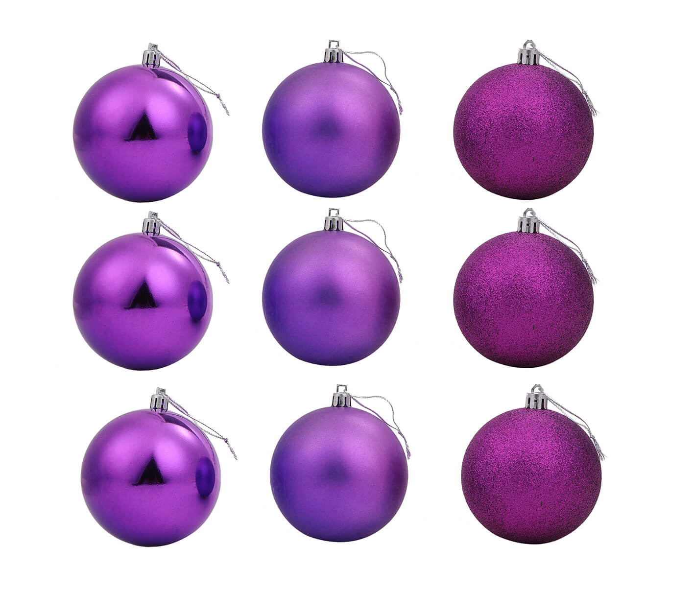 12 כדורי עץ אשוח 