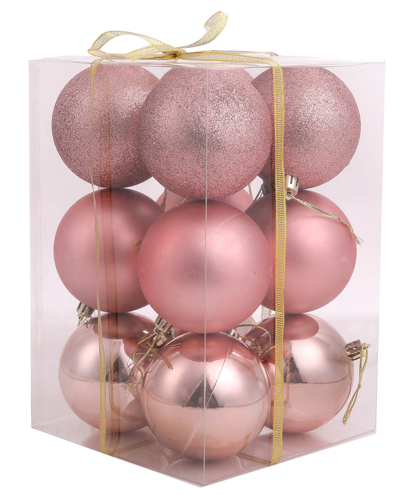 12 כדורי עץ אשוח 