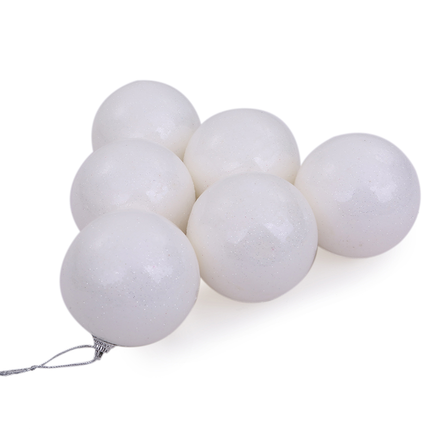 כדורים צבעוניים לעץ אשוח 6 סמ