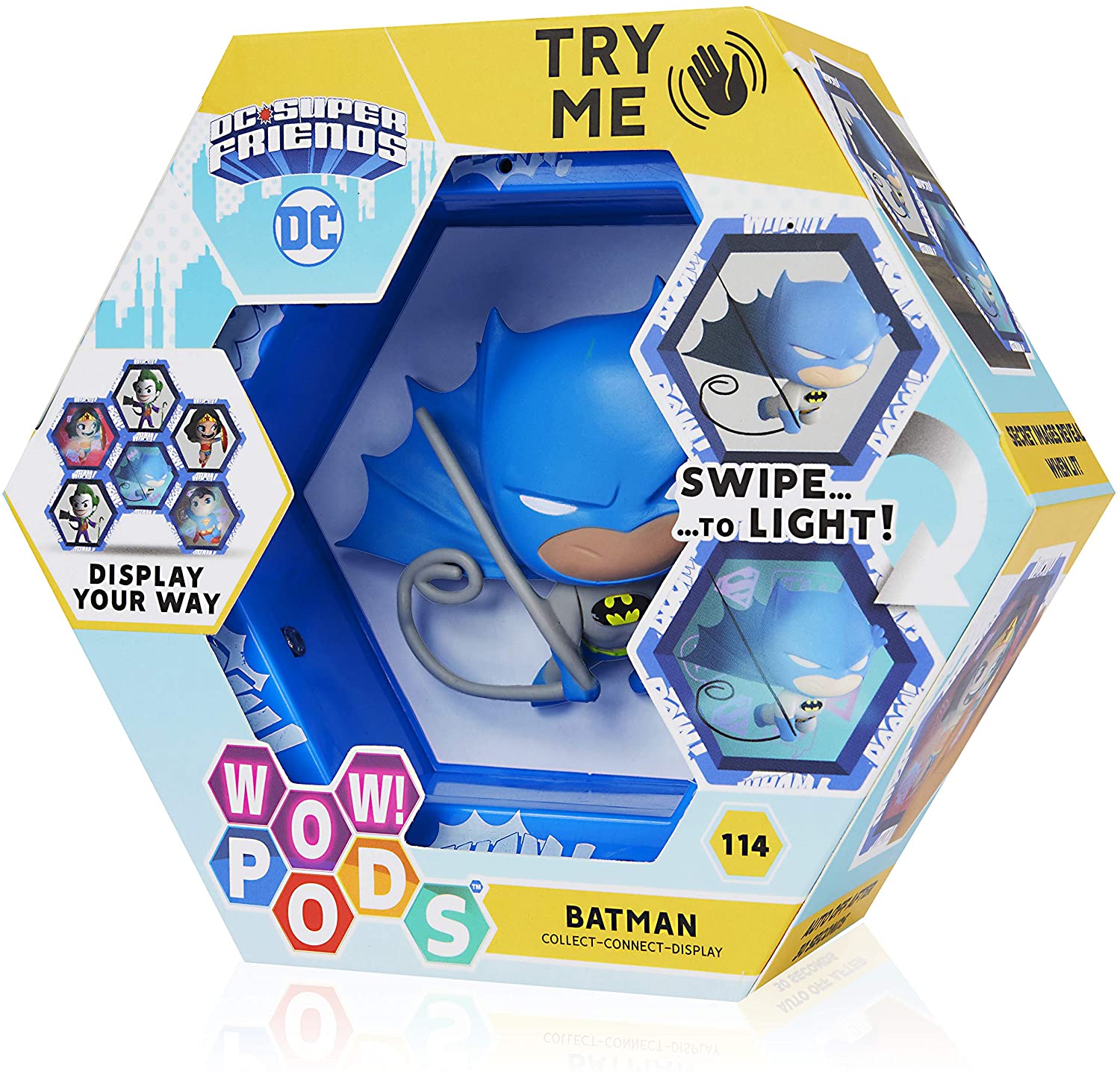 בובת באטמן Light Up Bobble Head בובת באטמן Light Up Bobble Head