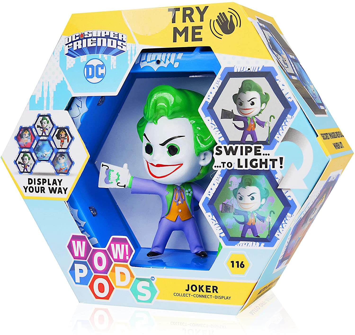 בובת הג'וקר Light Up Bobble Head בובת הג'וקר Light Up Bobble Head