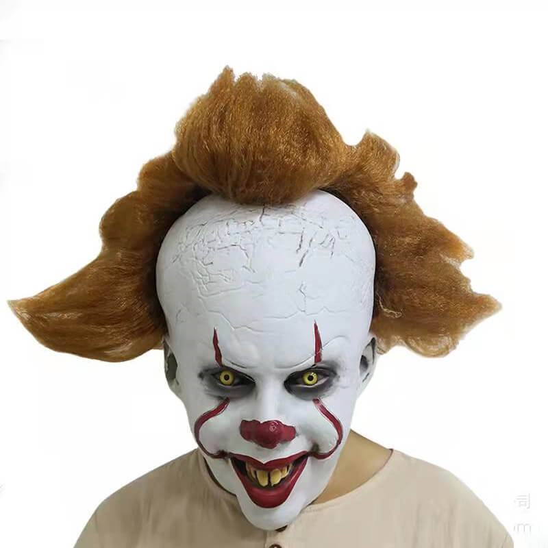 מסכת ליצן מפחיד "IT IS THE CLOWN" מסכת ליצן מפחיד "IT IS THE CLOWN"