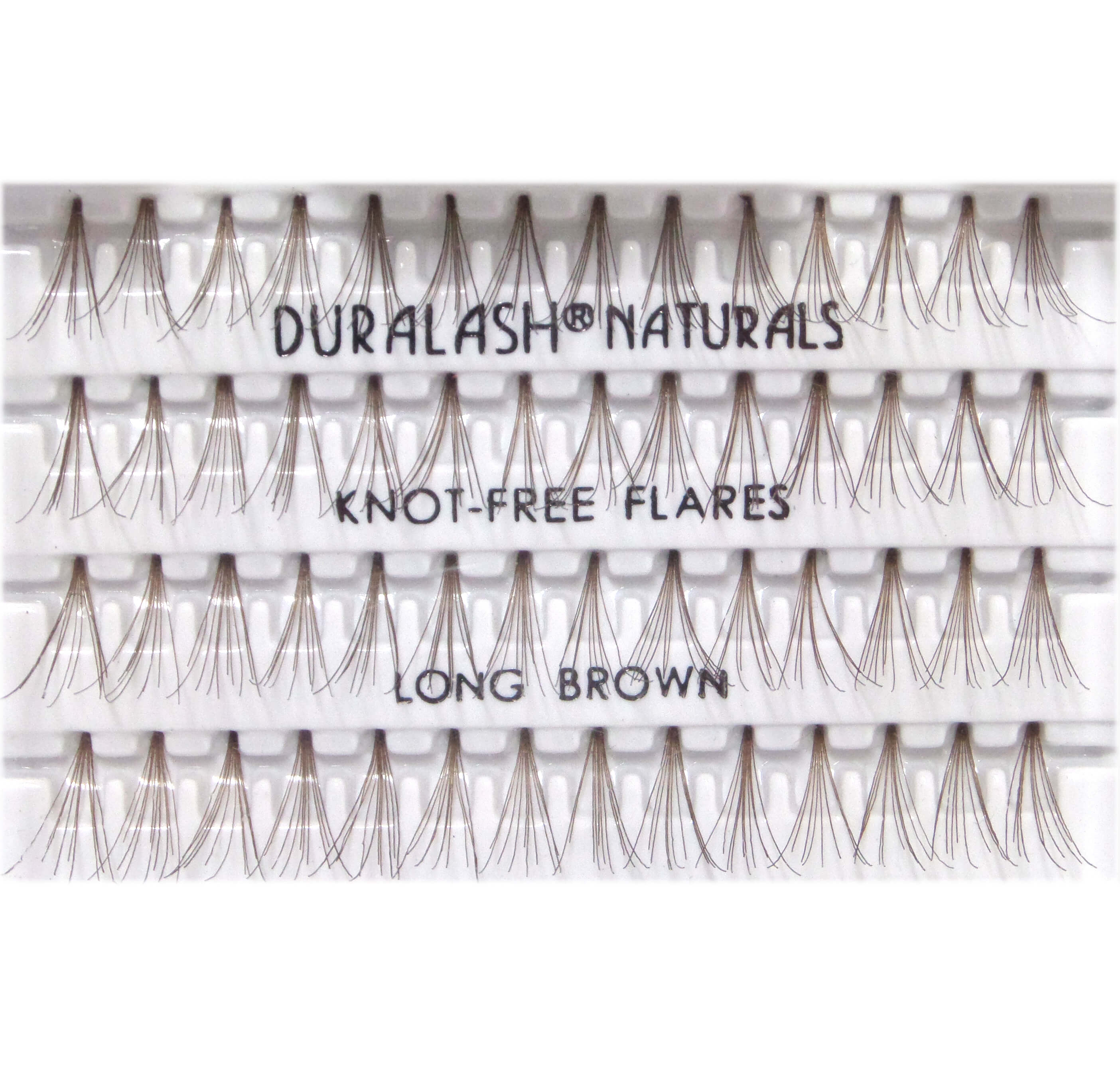 ריסים בודדים ארוכים -Flair LONG Brown