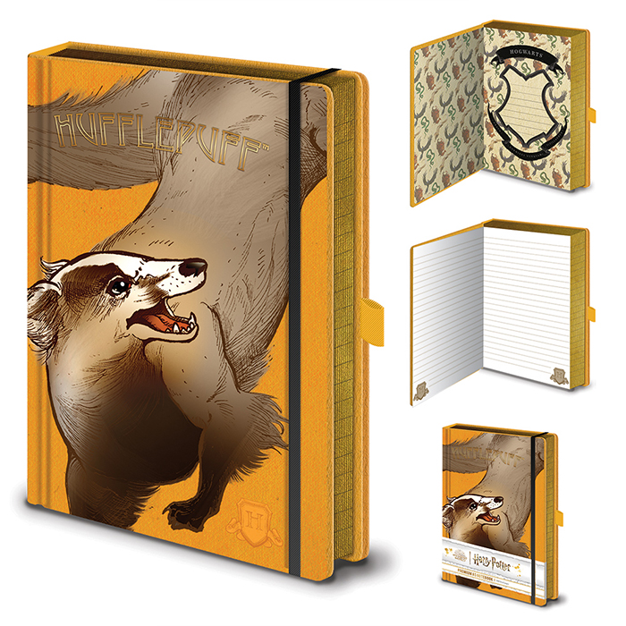 מחברת Intricate Houses Hufflepuff מחברת Intricate Houses Hufflepuff