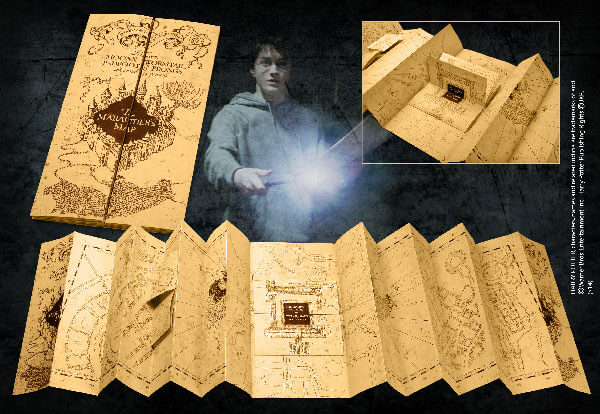 מפת הקונדסאים - Marauder’s Map מפת הקונדסאים - Marauder’s Map