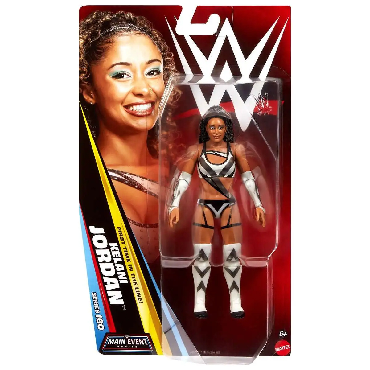 בובת WWE - קלאני ג'ורדן 18 ס״מ
