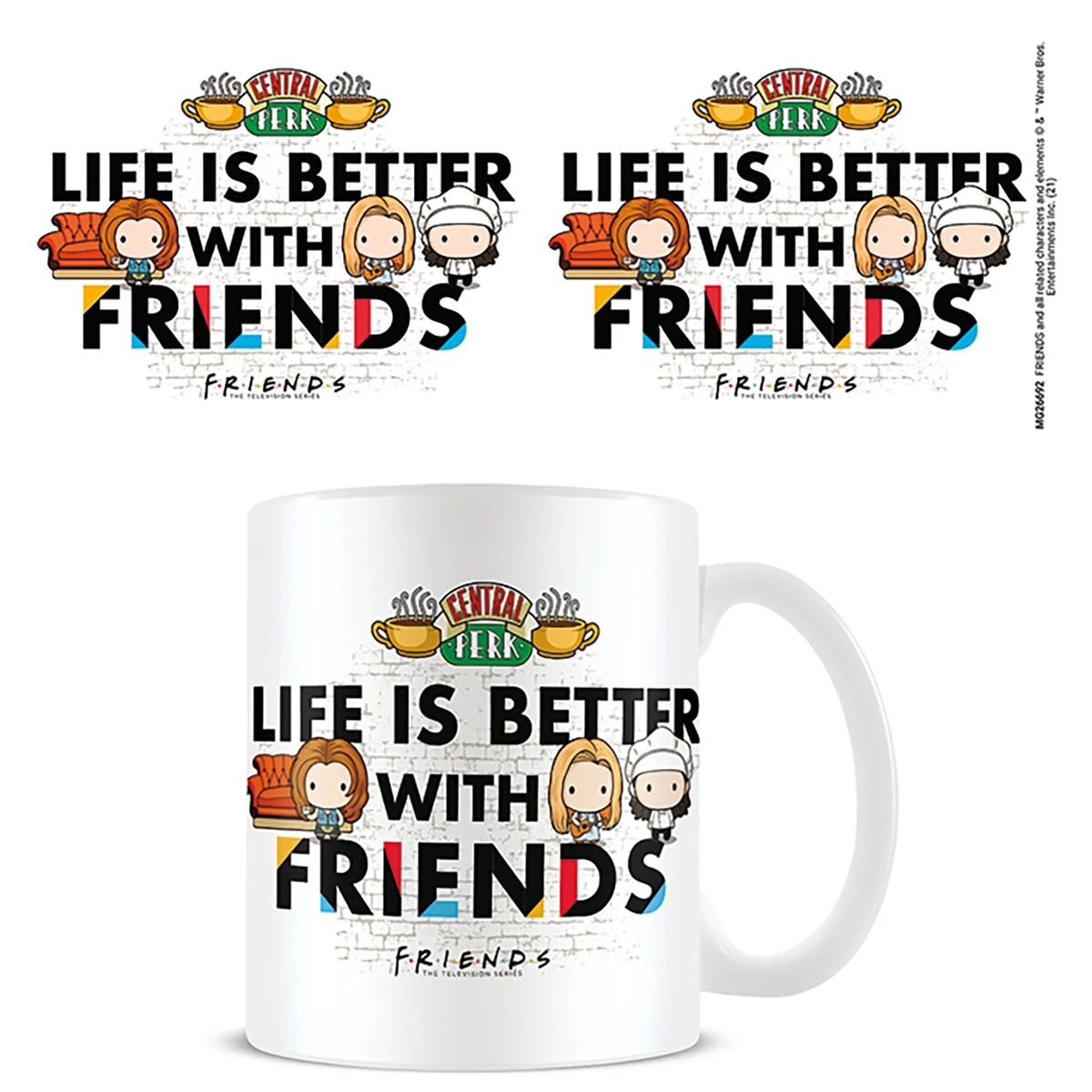 ספל חברים צ׳יבי - Life Is Better ספל חברים צ׳יבי - Life Is Better