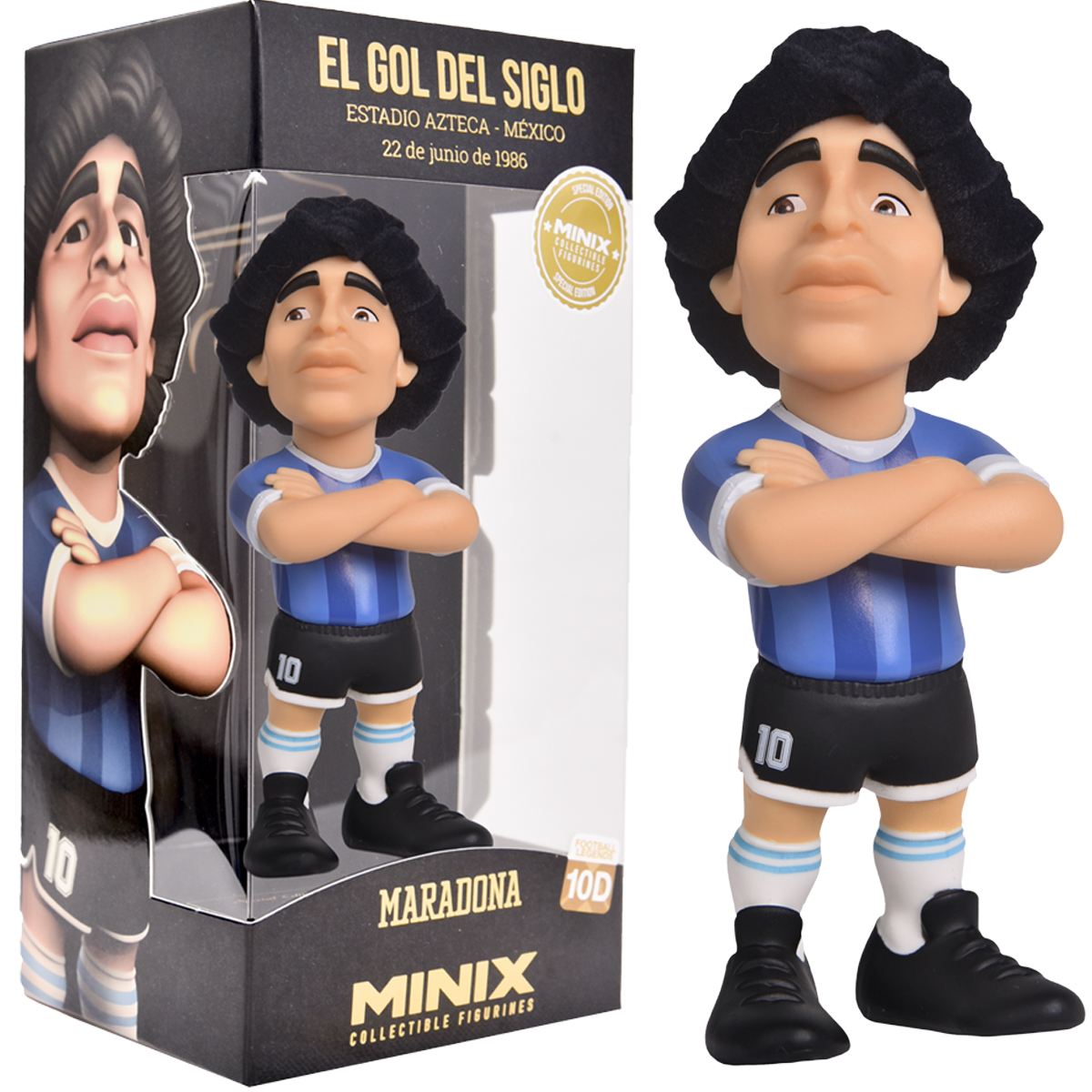 בובת Minix Figurine 12Cm מיניקס מארדונהMaradona Special Edition