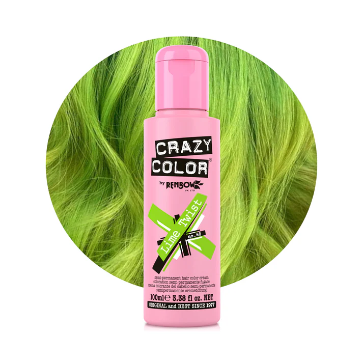 צבע שיער ירוק ליים טוויסט Lime Twist
