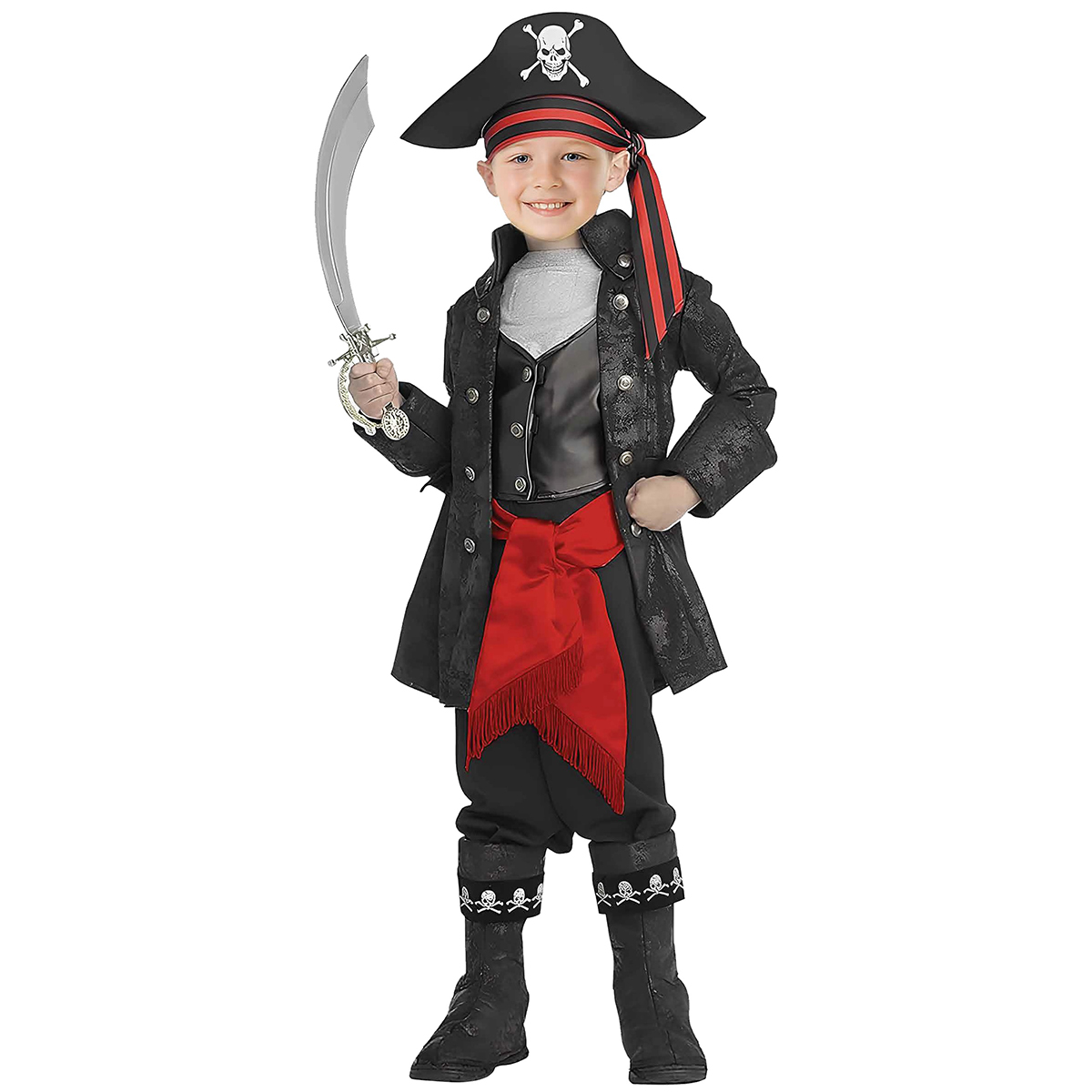 תחפושת קפטן בלאק לילדים