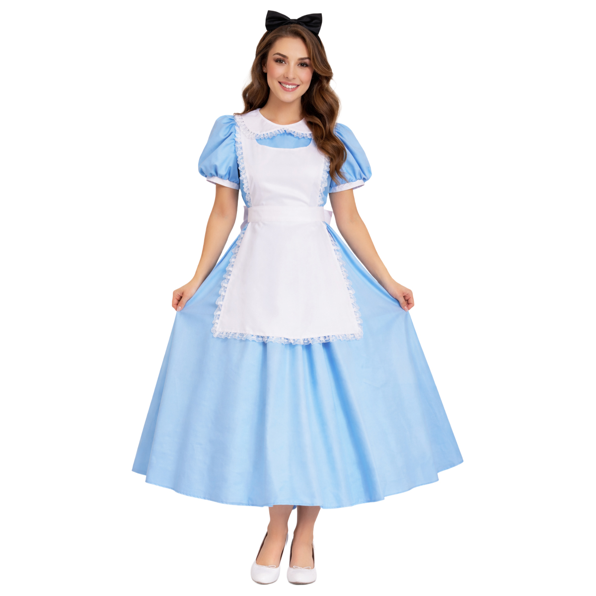 תחפושת אליס שמלה וקשת