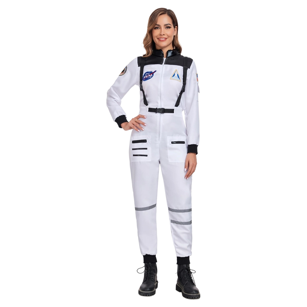 תחפושת אסטרונאוטית NASA לבנה