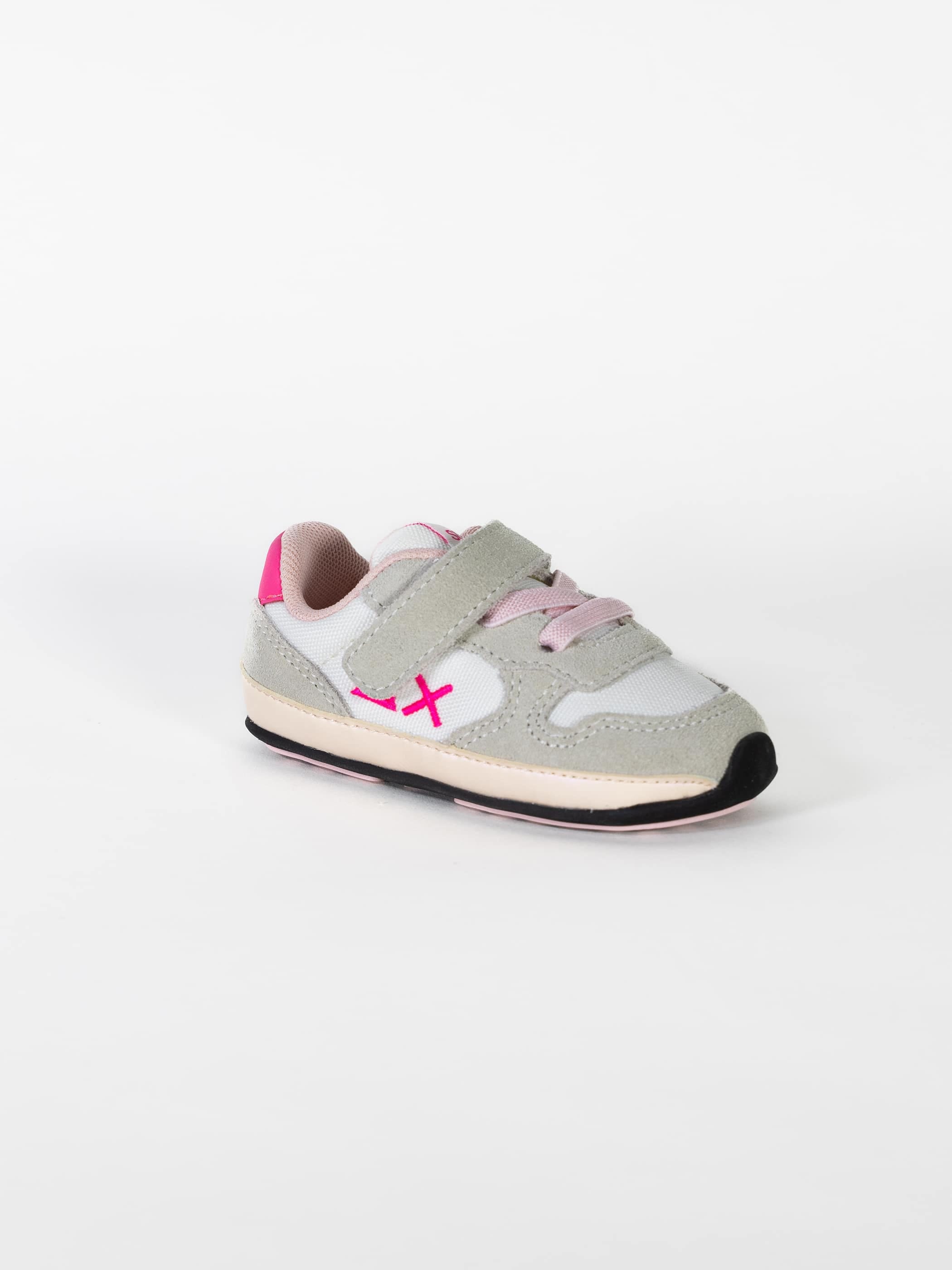 נעליים לילדים SUN68 GIRL ALLY SOLID NYLON NEW BORN-BIANCO