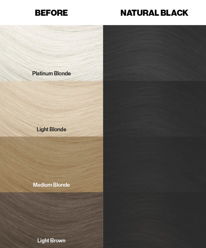 צבע שיער שחור טבעי Natural Black