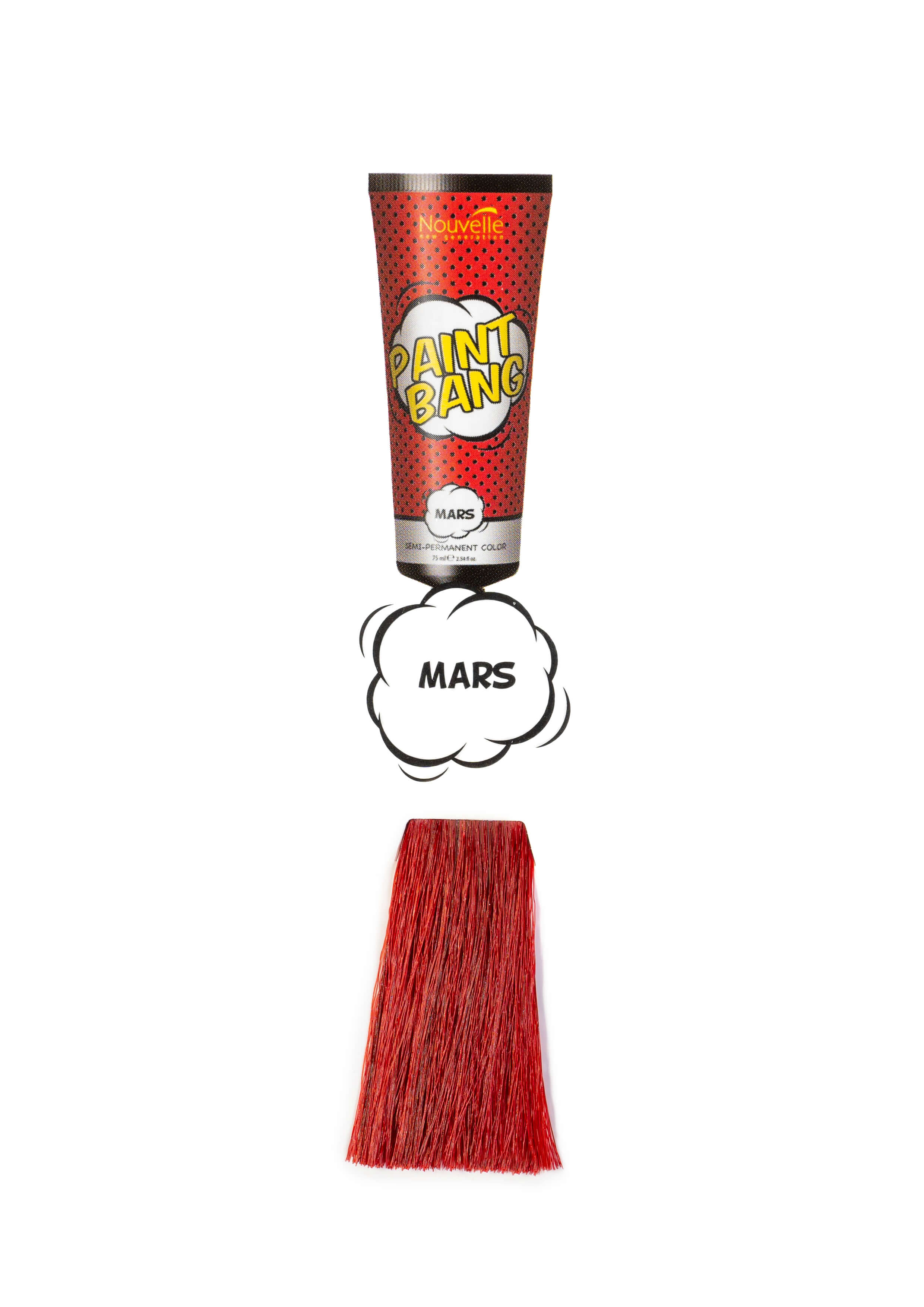 Mars Red - צבע שיער אדום Mars Red - צבע שיער אדום